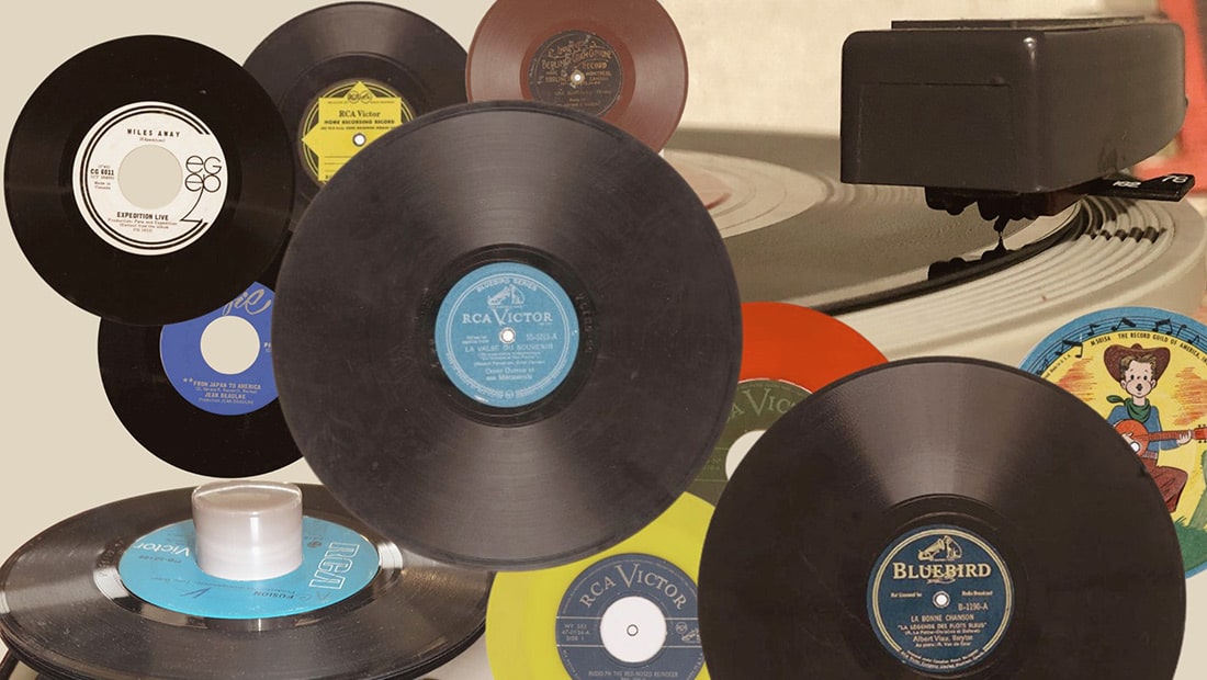 Accès à la section disques